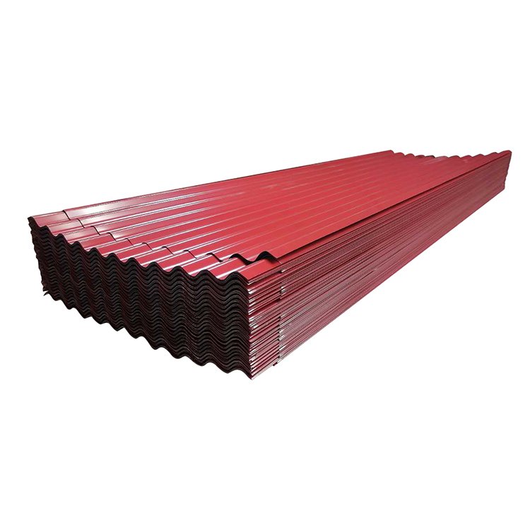 Zinc Z30 Galvanized Corrugated Metal Roofing Sheet Color Coated Zinc-aluminum Roof Tile