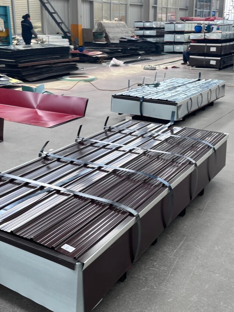 Application field of corrugated steel plate