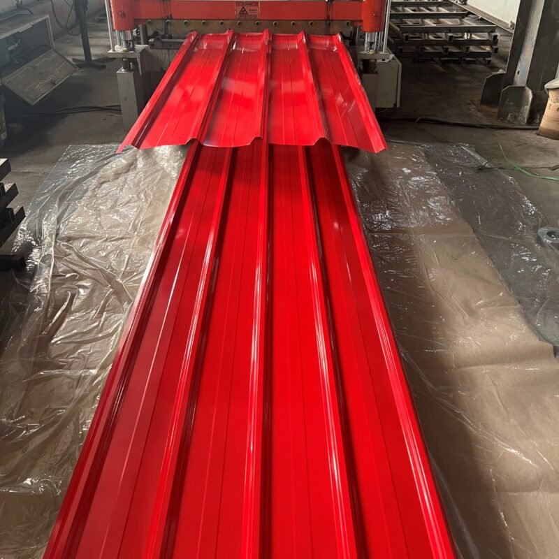 0.18mm~0.80mm Corrugated Steel Sheet Zinc Coated Metal Iron Roofing Sheet